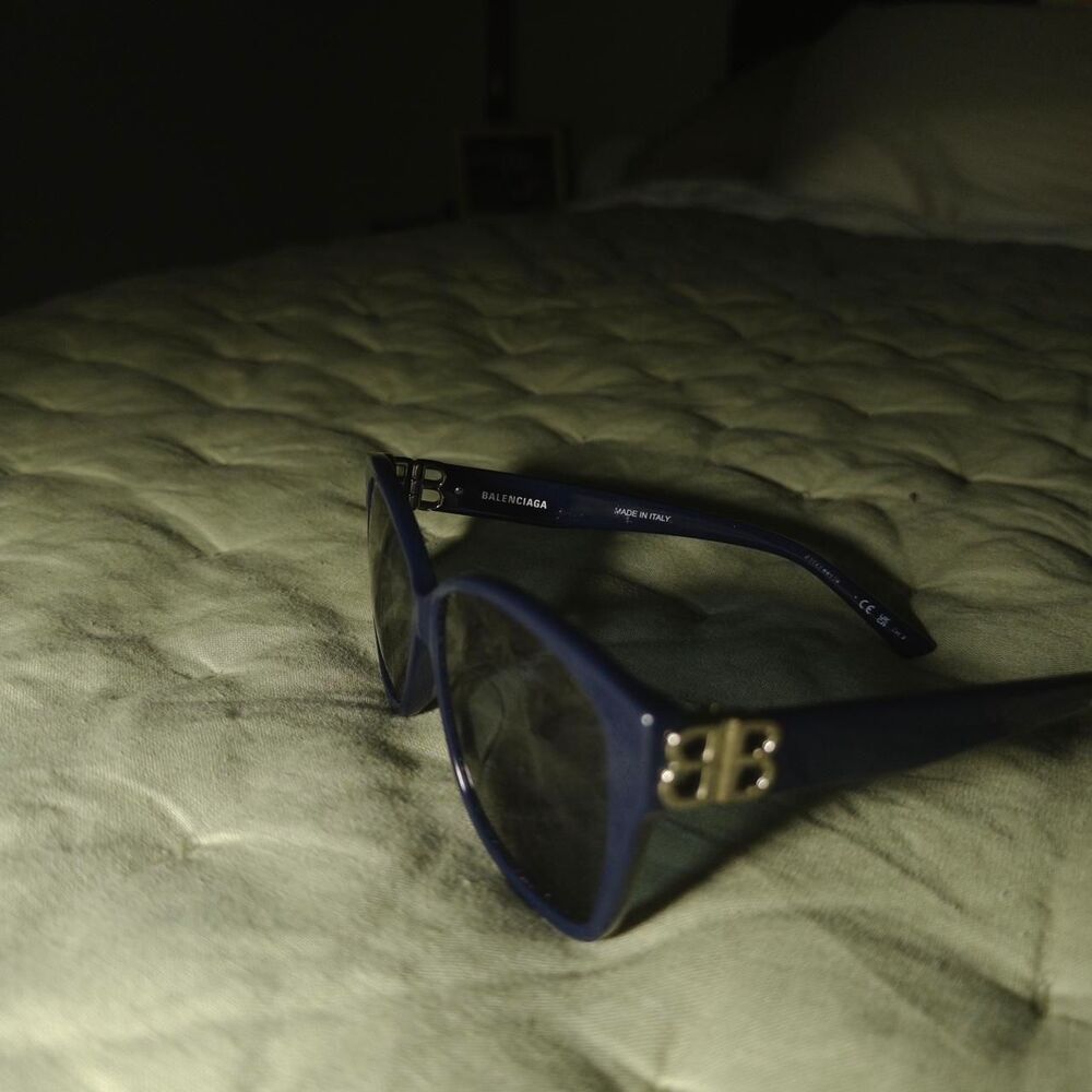 Balenciaga Women's Blue Sunglasses
